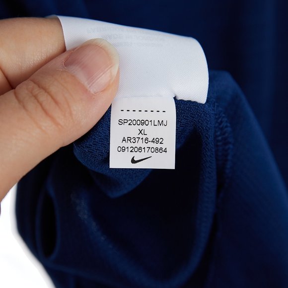 Nike Breathe 1/4 Zip Pullover Training Shirt AR3716-492 Men's XL - Picture 6 of 7